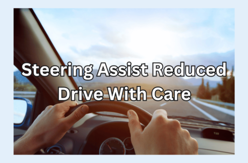 Steering Assist Reduced Drive With Care