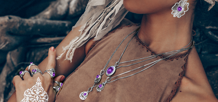 amethyst jewelry