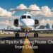 Essential Tips for Booking Private Jet Charters from Dallas