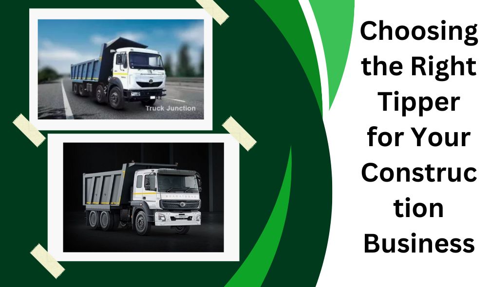 Tipper, bharatbenz tipper price, heavy commercial vehicles