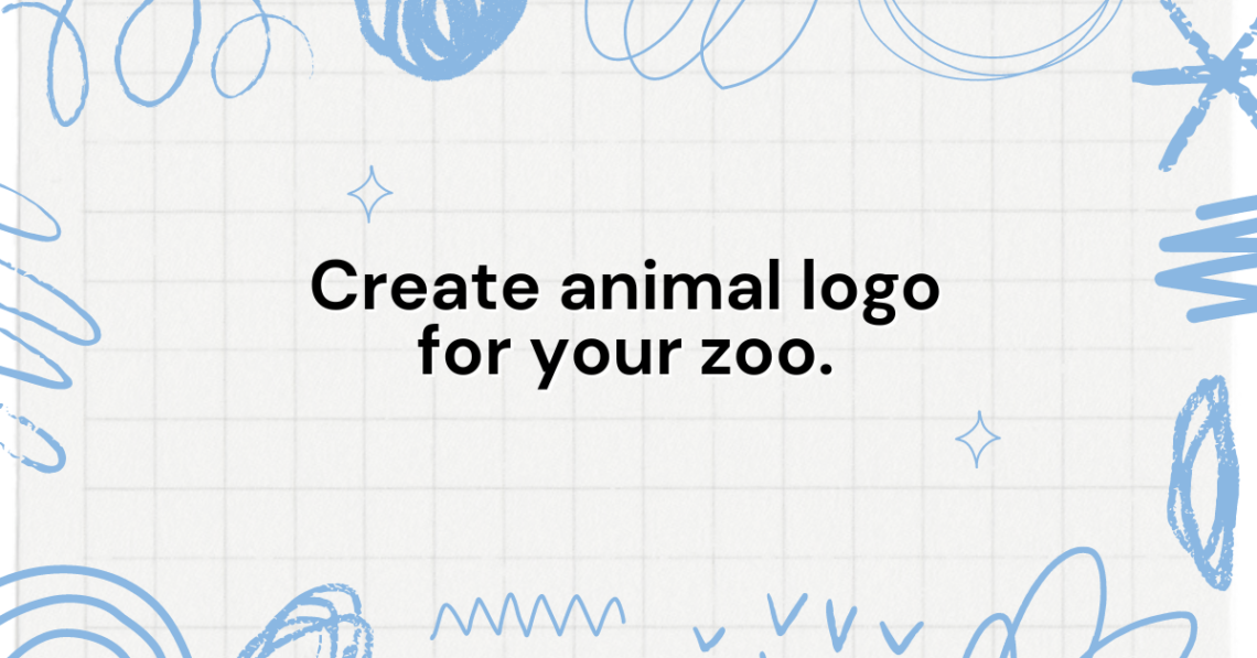 Create animal logo for your zoo.