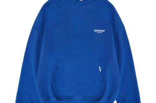 Blue Represent hoodie