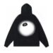 8 BALL FADE HOODIE BLACK