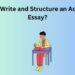 How to Write and Structure an Academic Essay